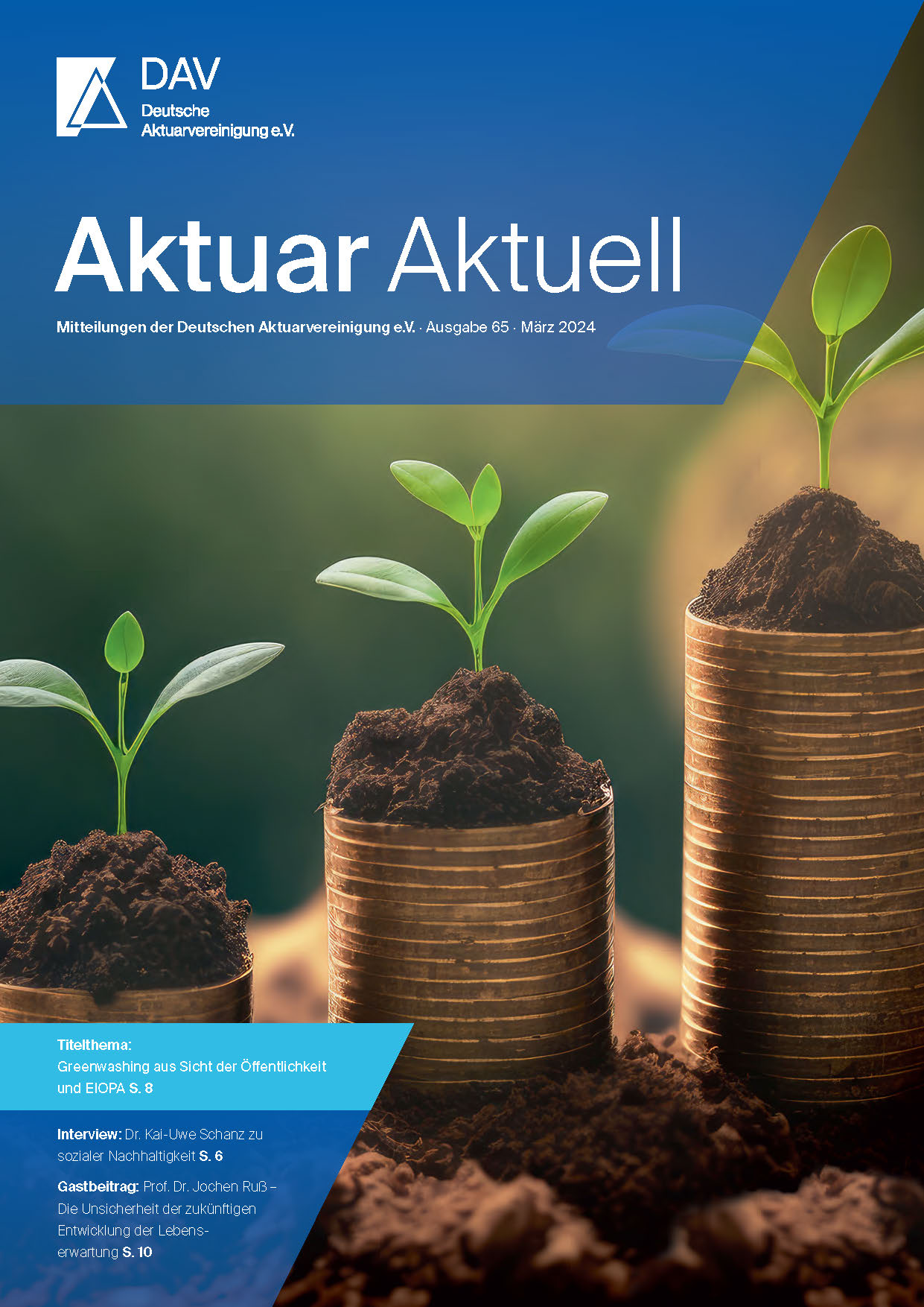 Cover Aktuar Aktuell Nr. 65