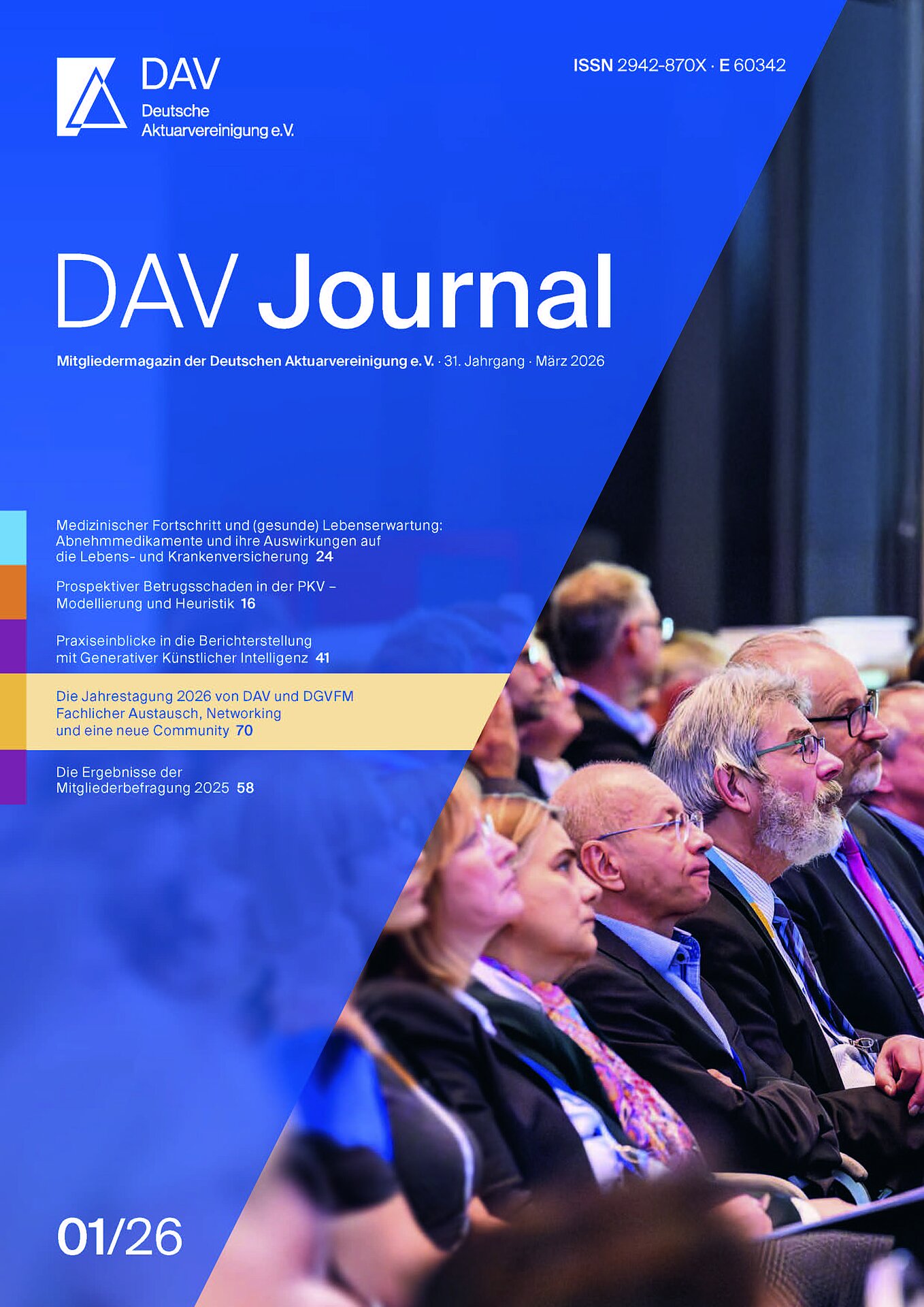 Cover DAV Journal 01/26