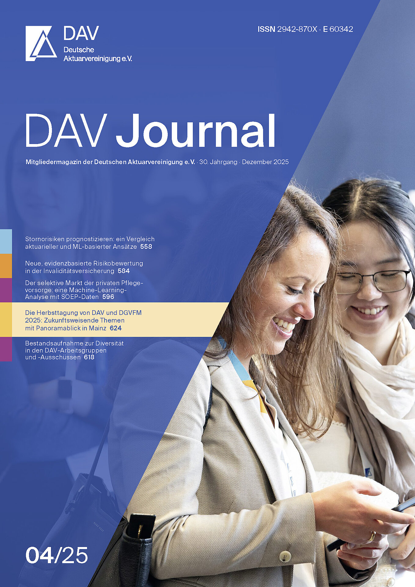 Titelbild DAV Journal 04/25