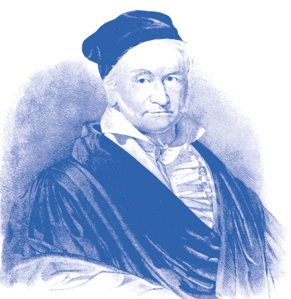 Carl Friedrich Gauß, der Mathematiker begründete die in der Wahrscheinlichkeitsrechnung und Stochastik angewandte Normalverteilung (Gaußsche Glocke). Nach ihm ist der GAUSS-Preis benannt. Carl Friedrich Gauß, der Mathematiker begründete die in der Wahrscheinlichkeitsrechnung und Stochastik angewandte Normalverteilung (Gaußsche Glocke). Nach ihm ist der GAUSS-Preis benannt.