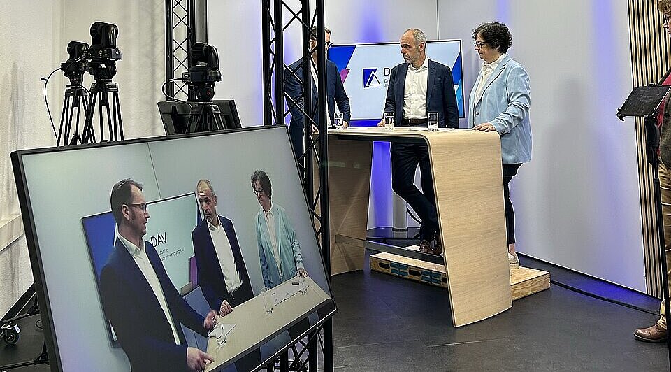 Das digitale Jahrespressegespräch der DAV 2024
