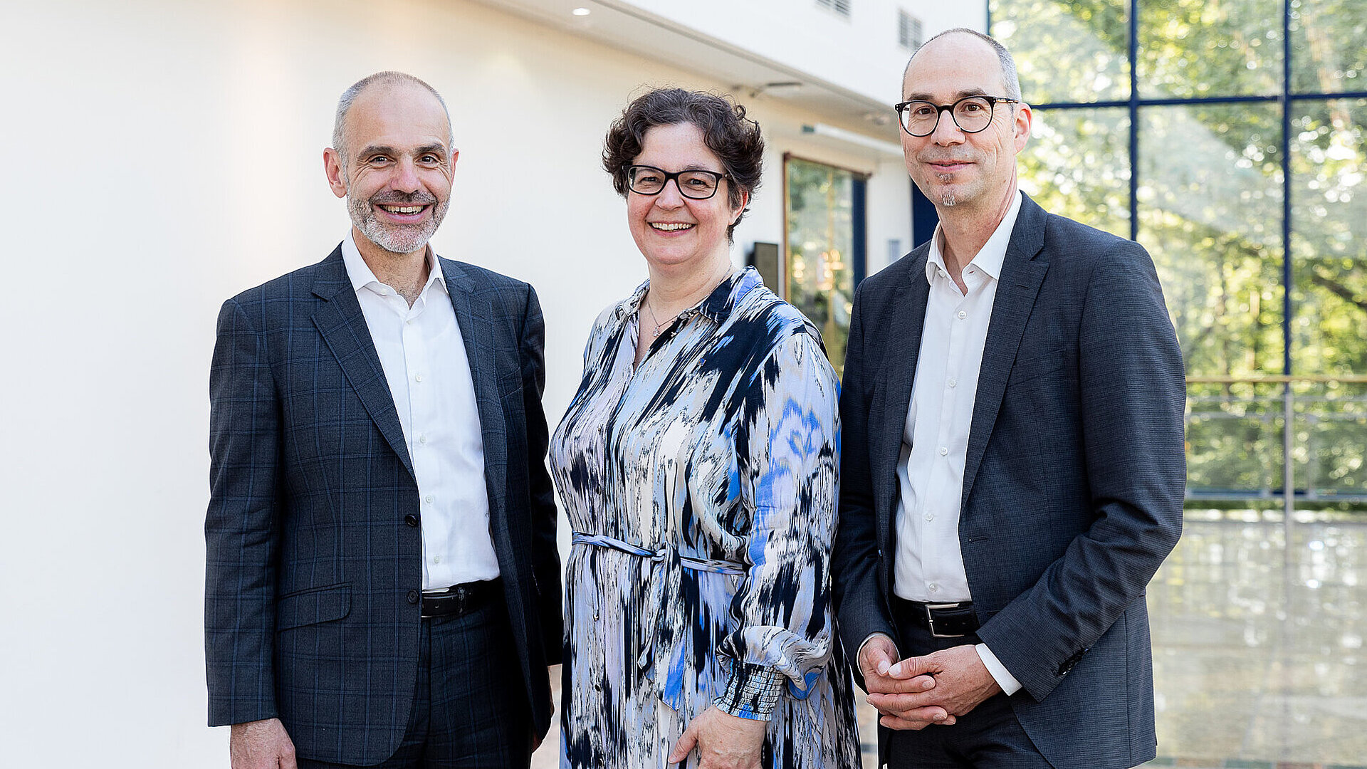 The Executive Board of the German Actuarial Association from left to right: Susanna Adelhardt, Dr. Maximilian Happacher, Dr. Herbert Schneidemann