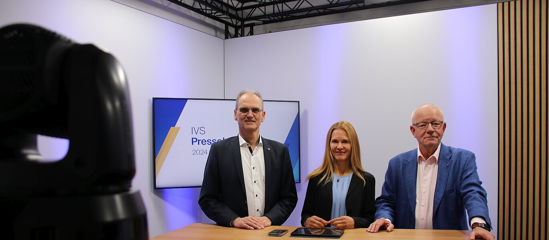 Die IVS-Vorstände Dr. Friedemann Lucius, Dr. Nicola Döring und Stefan Oecking.