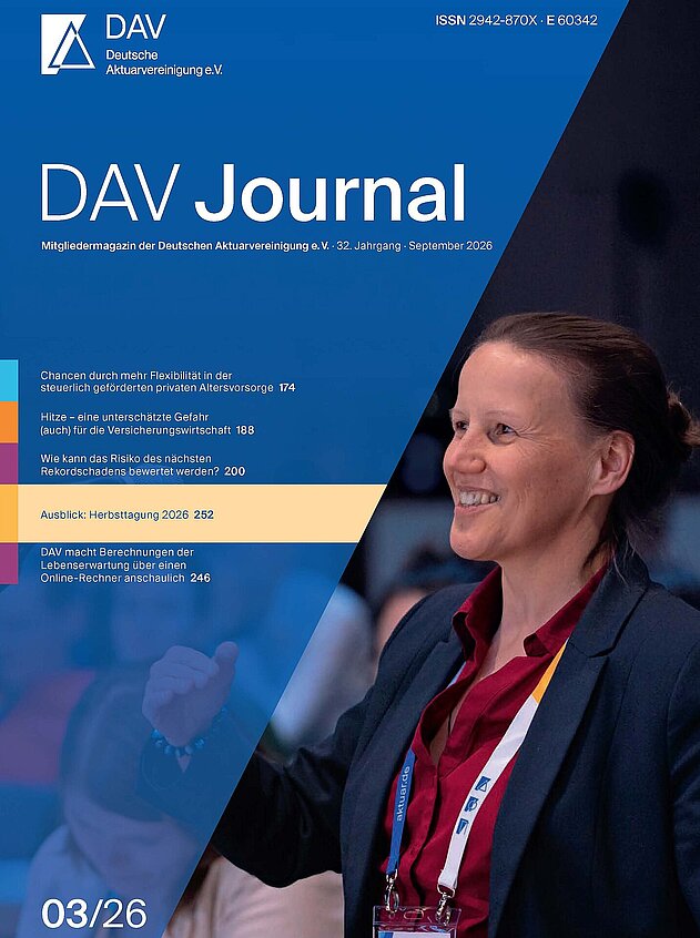 Cover DAV Journal 03/26
