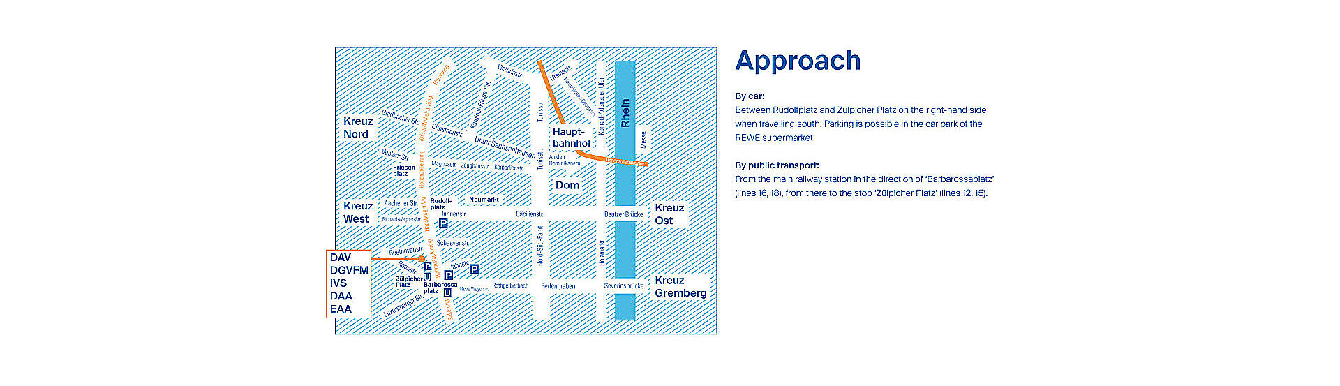How to find us How to find us